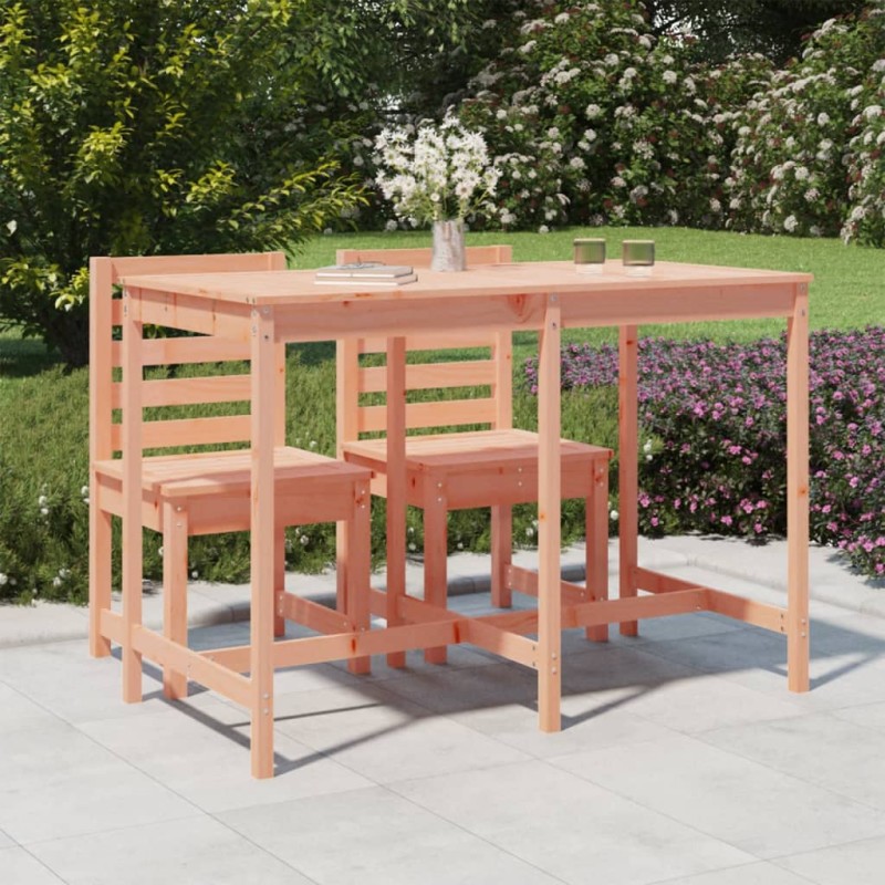 vidaXL Mesa de jardín madera maciza Douglas 159,5x82,5x110 cm vidaXL Mesa de jardín madera maciza Douglas 159,5x82,5x110 cm