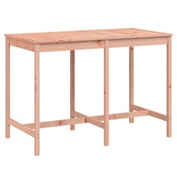 vidaXL Mesa de jardín madera maciza Douglas 159,5x82,5x110 cm
