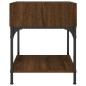 vidaXL Mesita de noche madera de ingeniería marrón roble 40x41x50 cm vidaXL Mesita de noche madera de ingeniería marrón roble 40x41x50 cm