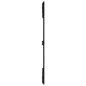 vidaXL Cabecero de cama pared madera maciza pino negro 127,5x3x110 cm vidaXL Cabecero de cama pared madera maciza pino negro 127,5x3x110 cm