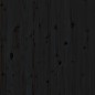 vidaXL Cabecero de cama de pared madera maciza pino negro 106x3x91,5cm vidaXL Cabecero de cama de pared madera maciza pino negro 106x3x91,5cm