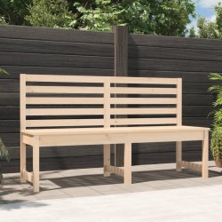 vidaXL Banco de jardín madera maciza pino 157,5 cm