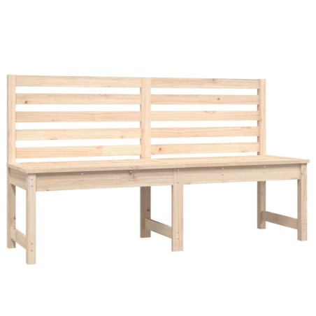 vidaXL Banco de jardín madera maciza pino 157,5 cm