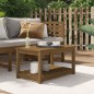 vidaXL Mesa de jardín madera maciza pino marrón miel 82,5x50,5x45 cm vidaXL Mesa de jardín madera maciza pino marrón miel 82,5x50,5x45 cm