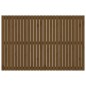 vidaXL Cabecero cama pared madera maciza pino marrón miel 166x3x110 cm vidaXL Cabecero cama pared madera maciza pino marrón miel 166x3x110 cm