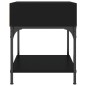 vidaXL Mesitas de noche 2 uds madera de ingeniería negro 40x41x50 cm vidaXL Mesitas de noche 2 uds madera de ingeniería negro 40x41x50 cm
