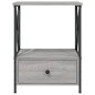 vidaXL Mesita de noche madera de ingeniería gris Sonoma 50x41x65 cm vidaXL Mesita de noche madera de ingeniería gris Sonoma 50x41x65 cm