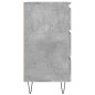 vidaXL Mesita de noche madera de ingeniería gris hormigón 40x35x69 cm vidaXL Mesita de noche madera de ingeniería gris hormigón 40x35x69 cm