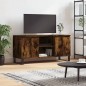 vidaXL Mueble de TV madera de ingeniería roble ahumado 104x35x50 cm