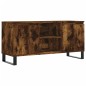 vidaXL Mueble de TV madera de ingeniería roble ahumado 104x35x50 cm