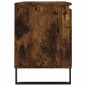 vidaXL Mueble de TV madera de ingeniería roble ahumado 104x35x50 cm