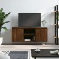 vidaXL Mueble de TV madera de ingeniería marrón roble 104x35x50 cm