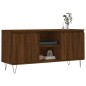 vidaXL Mueble de TV madera de ingeniería marrón roble 104x35x50 cm