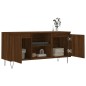 vidaXL Mueble de TV madera de ingeniería marrón roble 104x35x50 cm