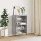 vidaXL Aparador alto madera de ingeniería gris Sonoma 57x35x90 cm vidaXL Aparador alto madera de ingeniería gris Sonoma 57x35x90 cm