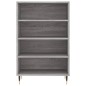 vidaXL Aparador alto madera de ingeniería gris Sonoma 57x35x90 cm vidaXL Aparador alto madera de ingeniería gris Sonoma 57x35x90 cm