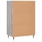 vidaXL Aparador alto madera de ingeniería gris Sonoma 57x35x90 cm vidaXL Aparador alto madera de ingeniería gris Sonoma 57x35x90 cm