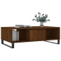 vidaXL Mesa de centro madera de ingeniería roble marrón 104x60x35 cm vidaXL Mesa de centro madera de ingeniería roble marrón 104x60x35 cm