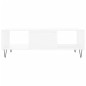 vidaXL Mesa de centro madera de ingeniería blanco 104x60x35 cm vidaXL Mesa de centro madera de ingeniería blanco 104x60x35 cm