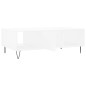 vidaXL Mesa de centro madera de ingeniería blanco 104x60x35 cm vidaXL Mesa de centro madera de ingeniería blanco 104x60x35 cm