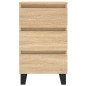 vidaXL Mesita noche 2 uds madera ingeniería roble Sonoma 40x35x69 cm vidaXL Mesita noche 2 uds madera ingeniería roble Sonoma 40x35x69 cm