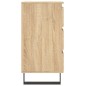 vidaXL Mesita noche 2 uds madera ingeniería roble Sonoma 40x35x69 cm vidaXL Mesita noche 2 uds madera ingeniería roble Sonoma 40x35x69 cm