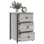vidaXL Mesitas noche 2 uds madera ingeniería gris Sonoma 40x36x60 cm vidaXL Mesitas noche 2 uds madera ingeniería gris Sonoma 40x36x60 cm