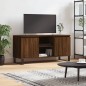 vidaXL Mueble de TV madera de ingeniería marrón roble 104x35x50 cm