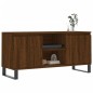 vidaXL Mueble de TV madera de ingeniería marrón roble 104x35x50 cm