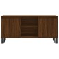 vidaXL Mueble de TV madera de ingeniería marrón roble 104x35x50 cm