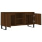 vidaXL Mueble de TV madera de ingeniería marrón roble 104x35x50 cm