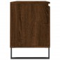 vidaXL Mueble de TV madera de ingeniería marrón roble 104x35x50 cm