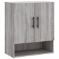 vidaXL Armario de pared madera de ingeniería gris Sonoma 60x31x70 cm vidaXL Armario de pared madera de ingeniería gris Sonoma 60x31x70 cm