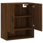 vidaXL Armario de pared madera de ingeniería marrón roble 60x31x70 cm vidaXL Armario de pared madera de ingeniería marrón roble 60x31x70 cm