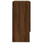 vidaXL Armario de pared madera de ingeniería marrón roble 60x31x70 cm vidaXL Armario de pared madera de ingeniería marrón roble 60x31x70 cm