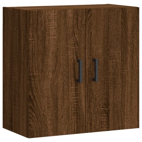 vidaXL Armario de pared madera de ingeniería marrón roble 60x31x60 cm