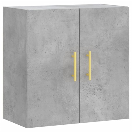 vidaXL Armario de pared madera de ingeniería gris hormigón 60x31x60 cm