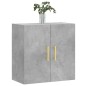 vidaXL Armario de pared madera de ingeniería gris hormigón 60x31x60 cm