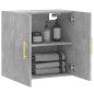 vidaXL Armario de pared madera de ingeniería gris hormigón 60x31x60 cm