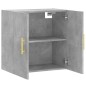 vidaXL Armario de pared madera de ingeniería gris hormigón 60x31x60 cm