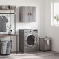 vidaXL Armario de pared madera de ingeniería gris Sonoma 60x31x60 cm vidaXL Armario de pared madera de ingeniería gris Sonoma 60x31x60 cm