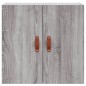 vidaXL Armario de pared madera de ingeniería gris Sonoma 60x31x60 cm vidaXL Armario de pared madera de ingeniería gris Sonoma 60x31x60 cm