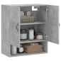 vidaXL Armario de pared madera de ingeniería gris hormigón 60x31x70 cm