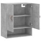 vidaXL Armario de pared madera de ingeniería gris hormigón 60x31x70 cm