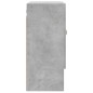 vidaXL Armario de pared madera de ingeniería gris hormigón 60x31x70 cm