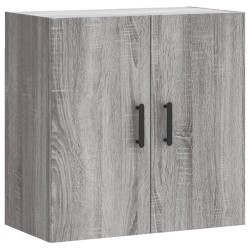 vidaXL Armario de pared madera de ingeniería gris Sonoma 60x31x60 cm