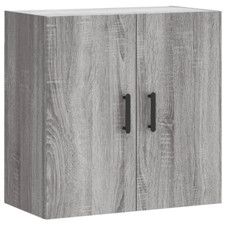 vidaXL Armario de pared madera de ingeniería gris Sonoma 60x31x60 cm