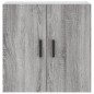 vidaXL Armario de pared madera de ingeniería gris Sonoma 60x31x60 cm vidaXL Armario de pared madera de ingeniería gris Sonoma 60x31x60 cm