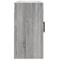 vidaXL Armario de pared madera de ingeniería gris Sonoma 60x31x60 cm vidaXL Armario de pared madera de ingeniería gris Sonoma 60x31x60 cm
