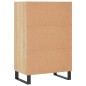 vidaXL Aparador alto madera de ingeniería roble Sonoma 57x35x90 cm vidaXL Aparador alto madera de ingeniería roble Sonoma 57x35x90 cm